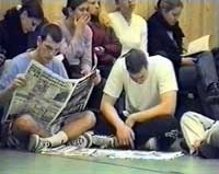 Das Volleyball-Turnier 2001